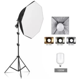 SH 50x70CM Photography Softbox Lighting Kits Professional Continuous Light System Equipment For Photo Studio