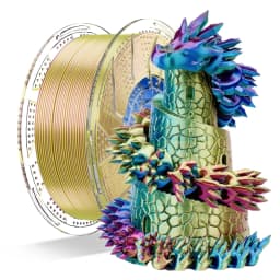 Conjure Silk PLA Magic Matte PLA 1.75mm Dual/Tri Colors Filament Plastic 1KG High Quality For FDM 3D Printers Material