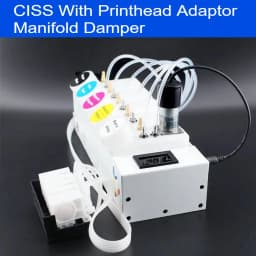 ET8550 DTF Convert Kit ET 8550 CISS With Printhead Adaptor Manifold Damper For Epson L8050 L8180 L18100 XP600 Conversion Kits