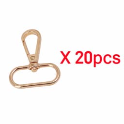 5-50pcs Metal Bag Strap Buckles 13-38mm Lobster Clasp Collar Carabiner Snap Hook DIY KeyChain Bag Part Accessories