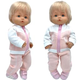 Baby Dolls Clothes Set 40Cm Doll Clothing Ropa Y Su Hermanita Accessories