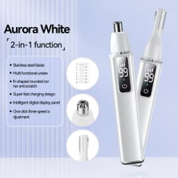 Electric Eyebrow Trimmer Type -c Charging Face Eyebrow Shaver Eye Brow Epilator Nose Hair Trimmer Security Painless Beauty