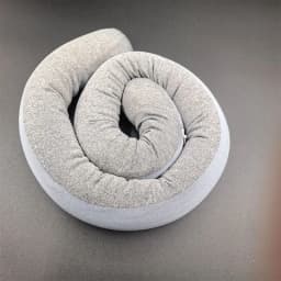 Twistable Spiral Travel Pillow, Flexible Bendable Neck Support Pillow, Adjustable Multi‑Shape Travel Neck Pillow for Car Airplan