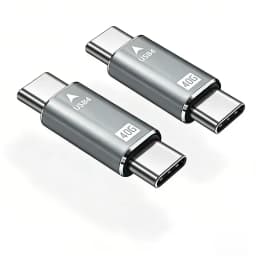 NNBILI USB4.0 40Gbps USB C OTG Adapter PD 100W Type C Male to Type C Male Fast Charging 3.1 Type C 10Gbps Converter Data Adapter