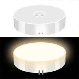 1-3PCS LED Motion Sensor Light Night Light USB Rechargeable Night Lamp for Kitchen Cabinet Wardrobe Lamp Staircase Closet Light