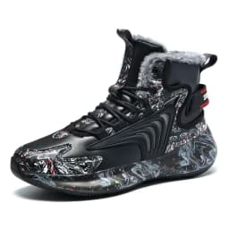 Winter Men Shoes with Plush Thick Insulation Outdoor Snow Boots Fashion Trend Soft Soles Sports Leisure Shoes Durable 2024