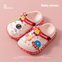 Shoes Children's Cartoon Baby Soft-Soled Sandals – Ultra-Light Anti-Slip Infant Closed-Toe Sandals for Boys & Girls Beach
