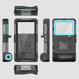 Shellbox Newly Upgraded Multicolor IP68 Standard 15M/50ft Diving/Swimming Photography Professional Diving Waterproof Phone Case
