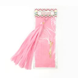 5 pcs Rose Gold Iridescent DIY Tissue Paper Tassel Garlands Baby Shower Bachelorette Wedding Birthday Party Decoration Supplies