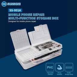 5 Pcs SUNSHINE SS-001A Storage Box for IC Motheboard Parts Mobile Phone Openning Tools Repair Multi Function Storage Box