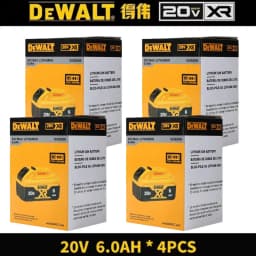 Original DeWalt 20V battery 6Ah/5Ah. replaceable DCB606 DCB609 DCB184 DCB200 DCF845 DCF850 DCF911 DCD800 DCD805 Tools Battery.