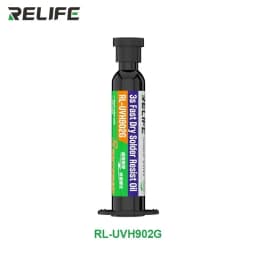 RELIFE RL-UVH902 10CC 3S Nano Solder Mask for Mobile Phone Repair Jumping Wire UV Quick Dry Curing Welding Paste Flux Oil