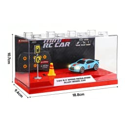 2026 Upgraded RC Car 1:64 Mini Alloy RC Drift Car Easy to Carry, 60mins Life. Exquisite Gift Box An Ideal Toy Gift for Children