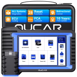 Lifetime Free Update MUCAR VO7S/VO7 Car Diagnostic Tool Bi-Directional ECU Coding Obd2 Scanner Full System Diagnosis 28 Reset