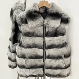 OFTBUY Big Turn Collar Two Ways Wear Sleeveless Clothes Female New Winter Fur Waistcoat Women Reversible Real Rabbit Fur Vest