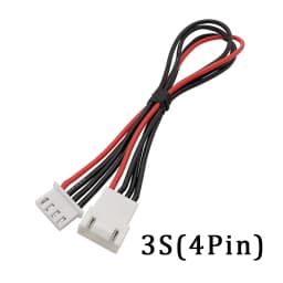 2/5Pcs JST-XH 2S 3S 4S 5S 6S 7S 8S LiPo Battery Balance Charger Extension Cable Balance Charging Wire 20CM 7.8Inch 22AWG