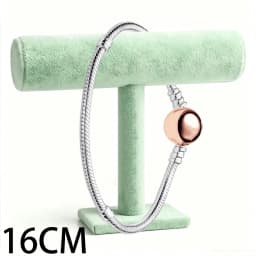 2026 New 925 Silver Classic Women's Circular Logo Love Heart Tennis Adjustable Bracelet Display Tool DIY Exquisite Charm Jewelry