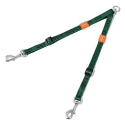 Double Dog Leash No Tangle Dual Dog Leash Lead Coupler Splitter Adjustable Two Handle Training Walking for Medium and Large Dog
