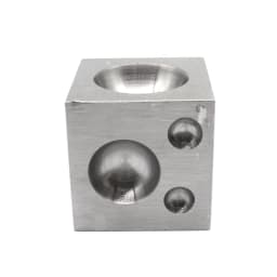 Mini Square Dapping Block for Jewellery DIY Shaping Steel Professional Forming Doming Tool Jewelry Tools