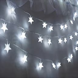 Indoor Star String Lights USB Operated Warm White Colorful LED Fairy Lamp for Christmas Wedding Party Bedroom Window Home Decor
