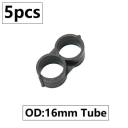 5pcs 16/20/25mm PE Pipe Barb Connector Straight Tee Elbow Plug Garden Water Hose Reducing Splitter Joint Drip Irrigation System