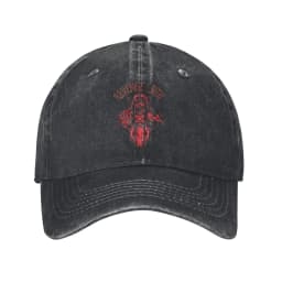 Vintage Darth Maul Jedi Master Lightsaber Logo Baseball Cap for Men Women Distressed Denim Sun Cap Adjustable Fit Hats Cap