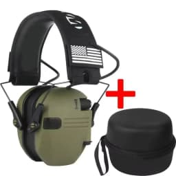 Shooting Hunting Electronic Earmuffs Active Noise Cancelling Protect Hearing Tactical Headset NRR22 EMI Filtering Sound Amplify