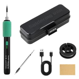 LF USB Soldering iron 8W 3-levels Adjust temperature Li battery charge soldering iron Welding Set DIY Home Repair solder set