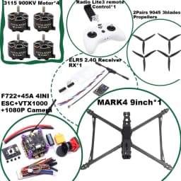 BCUBE MARK4 V2 8/9/10inch F722 Flight Control 45/60A 4INI ESC Rack Drone FPV Carbon Fiber PV Racing Drone Quadcopter Freestyle