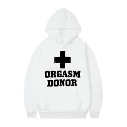 Y2K Classic Crucifix The printed Sweatshirt Gothic Retro personality street Pullove Casual Autumn and winter clothing emo Hooded