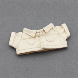 Mini Doll'S Clothes Outfit Accessories For 15-17cm Labubu V1 V2 and 10cm cotton doll Denim shorts jacket Clothing Gift