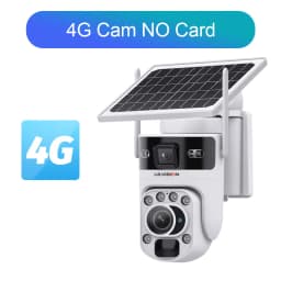 LS VISION 12MP 60X Optical Zoom Solar Securty Camera Outdoor 4G/WiFi Dual Screen Two Way Talk Auto Tracking CCTV Camera Ubox App
