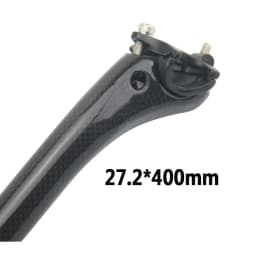 No Logo Carbon MTB Seatpost Bicycle Seat Post Offset 25mm Road Bike Seatpost 25.4/27.2/30.8/31.6mm Mountain Bike Seat Tube