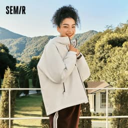 Semir Women Down Jacket Waterproof Windproof Stain Resistant 90 Percent Down Fill Three Layer Design 2026 Winter Everyday Style