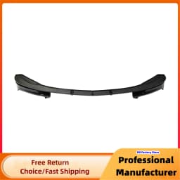 Car Diffuser Splitter Bodykit Cover For BMW F20 F21 118i 120d 120i M135i M140i M-Sport 2015-2019 Glossy Black Front Lip Spoiler