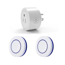 RF433 Wireless Remote Control Outlet US Plug, Smart Remote ON OFF Electrical Socket for Lights Fans TVs, Home RF Remote Switch