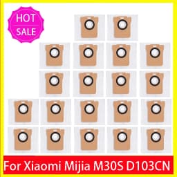 For Xiaomi Mijia M30S D103CN M40 X10+ X20+ X20 Plus X20 Max S20+ Replacement Parts Accessories Consumables Mop Cloth Dust Bag