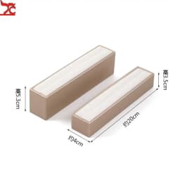 Ring Display Case Window Counter Ring Plate Display Jewelry Rack Champagne Jewelry Tray Commercial Display Props
