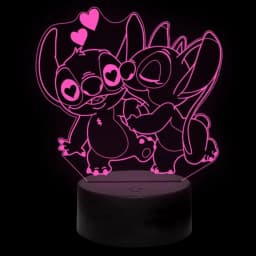 3D Illusion Stitch 7/16 Color LED Night Light Smart Touch Room Decor Bedside Night Light Birthday Valentine's Day Christmas Gift