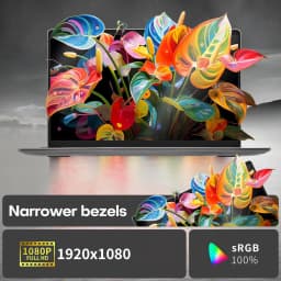 Xiaman Ultra Slim Windows 11 Laptop Computer 14.1" 12GB RAM 1TB 2TB SSD Intel A3950 Notebook 1920*1080 Office Study Computer PC