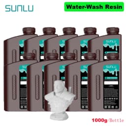 SUNLU 10KG Standard / Water-Wash / Water Wash ABS LIKE 3D Resin 1KG/Bottle 405nm UV Resin For Most SLA/DLP/LCD 3D Printer 1kg