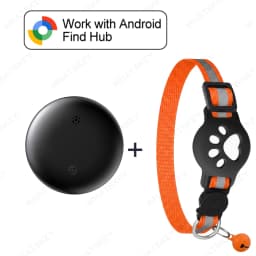 Adjustable Pet Collar Pet Tracker Google Find My Android Antilost Gps Tracker Locator Tags Gps For Kitten With Detachable Locato