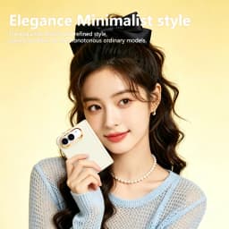 Luxury Skin for MagSafe Magnetic Phone Case, for iPhone Duo with Hinged anti Drop Protective Cover For iPhone Duo Fold Case