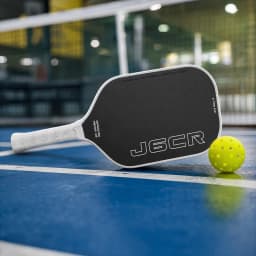 J6CR Pickleball Paddle CFC Carbon Fiber Foam Core Dynamic PowerFlex Rough Surface Power Rebound 5th Gen USAPA Approved