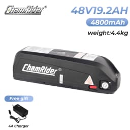 ChamRider Original Battery 48V 20AH 52V Ebike Battery 36V Hailong Max 50A BMS 350W 500W 750W 1000W 1500W 21700 Cell BBS02 BBS03