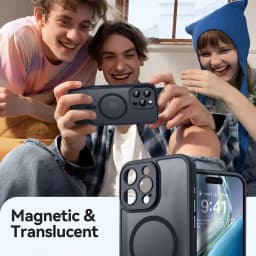 Luxury Matte Translucent Shockproof Magnetic Case For Magsafe For iPhone 17 16 15 14 Plus 13 12 11 18 Pro Max 17Air 16e Cover