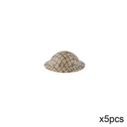 Military Printed Hats Building Blocks Army Helmets Camo MOC Soldiers Helmets Accessries educational Brick