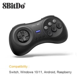 8BitDo M30 Bluetooth Game Controller,Game Accessories MD Style Gamepad for Nintendo Switch PC Windows MacOS Android Raspberry Pi
