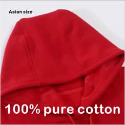 Customized Hooded Sweatshirt With LOGO Printing Embroidery Personalized Photos Casual 100% Pure Cotton And Plush Thick Pullover