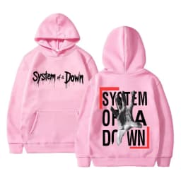 System of A Down Double Sided Print Hoodie Men Women Rock Vintage Fleece Sweatshirt Men's 90s Alternative Metal Merch Pullover